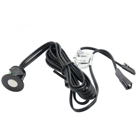 Włącznik, wyłącznik dotykowy ze ściemniaczem do ośw. LED, mały, czarny Ø22, 12-24V, 48W