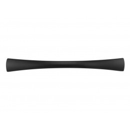 Uchwyt meblowy czarny łuk, popularny, metalowy UM-090 / UN90, 96 mm