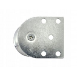 Nóżka meblowa, chromowana, ozdobna, masywna, metalowa H-52 mm